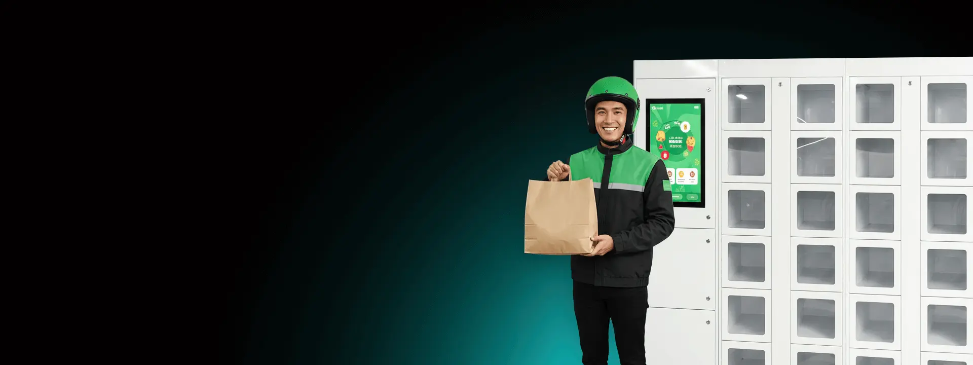 ล็อกเกอร์ฝากอาหารจากไรเดอร์