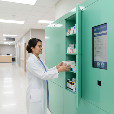 ล็อกเกอร์ในโรงพยาบาล